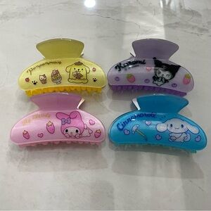 Sanrio Hairclips